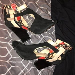 Ankle high heels
